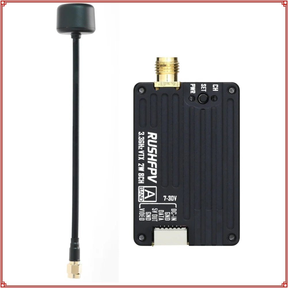 Fpv Drone Receiver - 2026 New RUSHFPV 3.3G 2W VTX