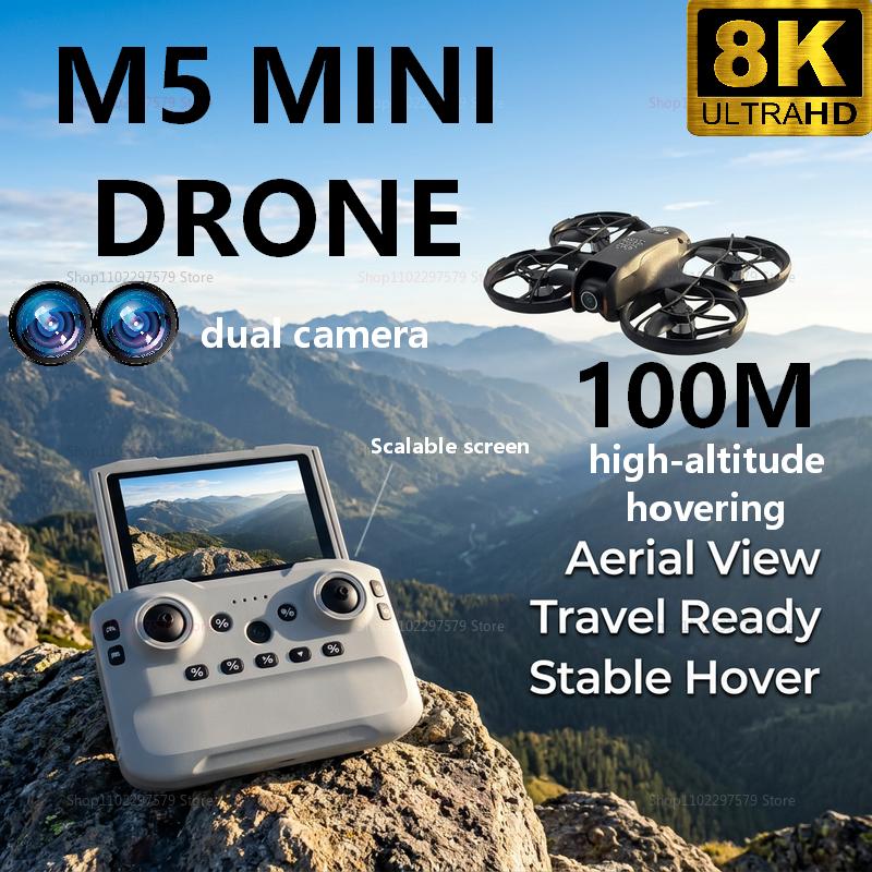 Fpv Drone Charger - 2026 New M5 Mini Drone 8K