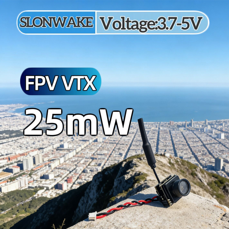 Fpv Drone Transmitter - SLONWAKE FPV 25mW power simulation VTX