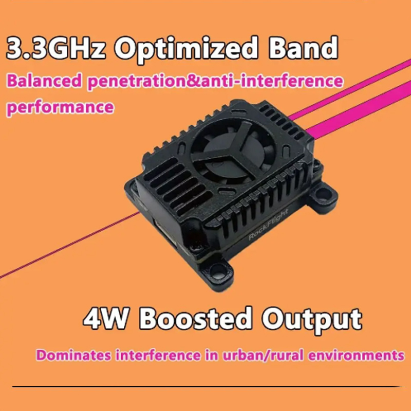 SLONWAKE FPV 3.3G 16CH 4000mW  - Fpv Drone Receiver ulasan dan harga