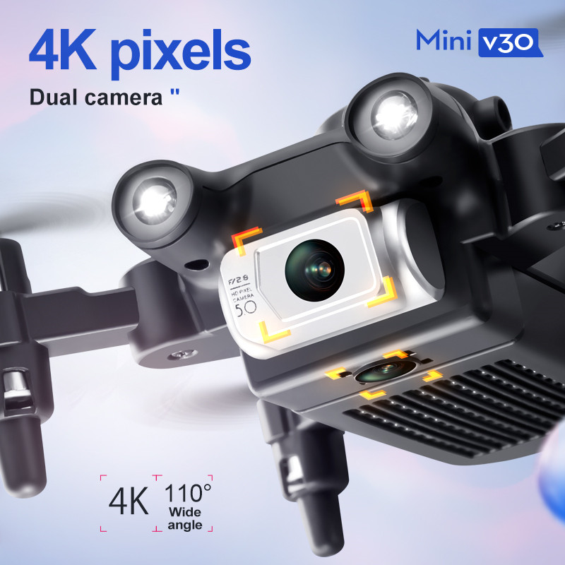 Mini V30 WiFi FPV Drone With 4 - Eachine Drone E010 ulasan dan harga