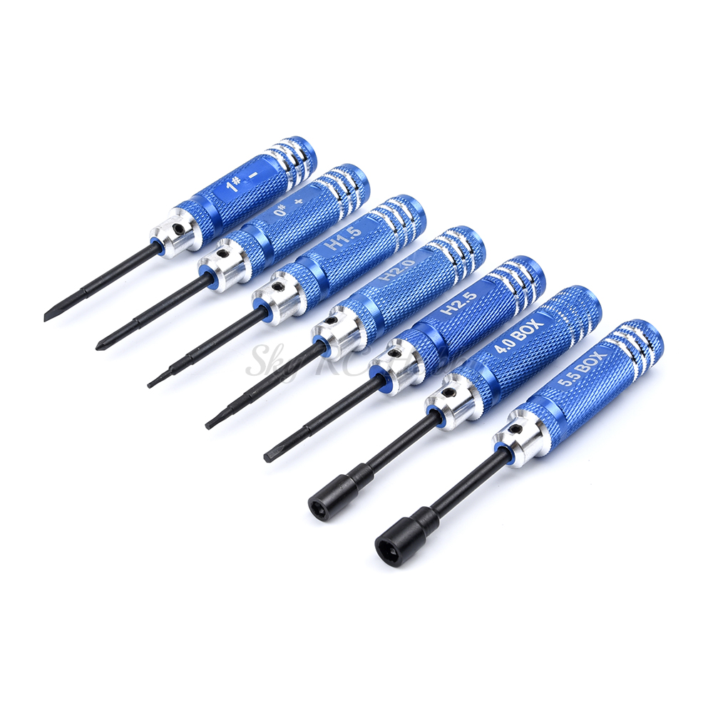 7PCS/Set 0/1/1.5/2/2.5/4/5.5mm - Fpv Drone Tool Kit ulasan dan harga