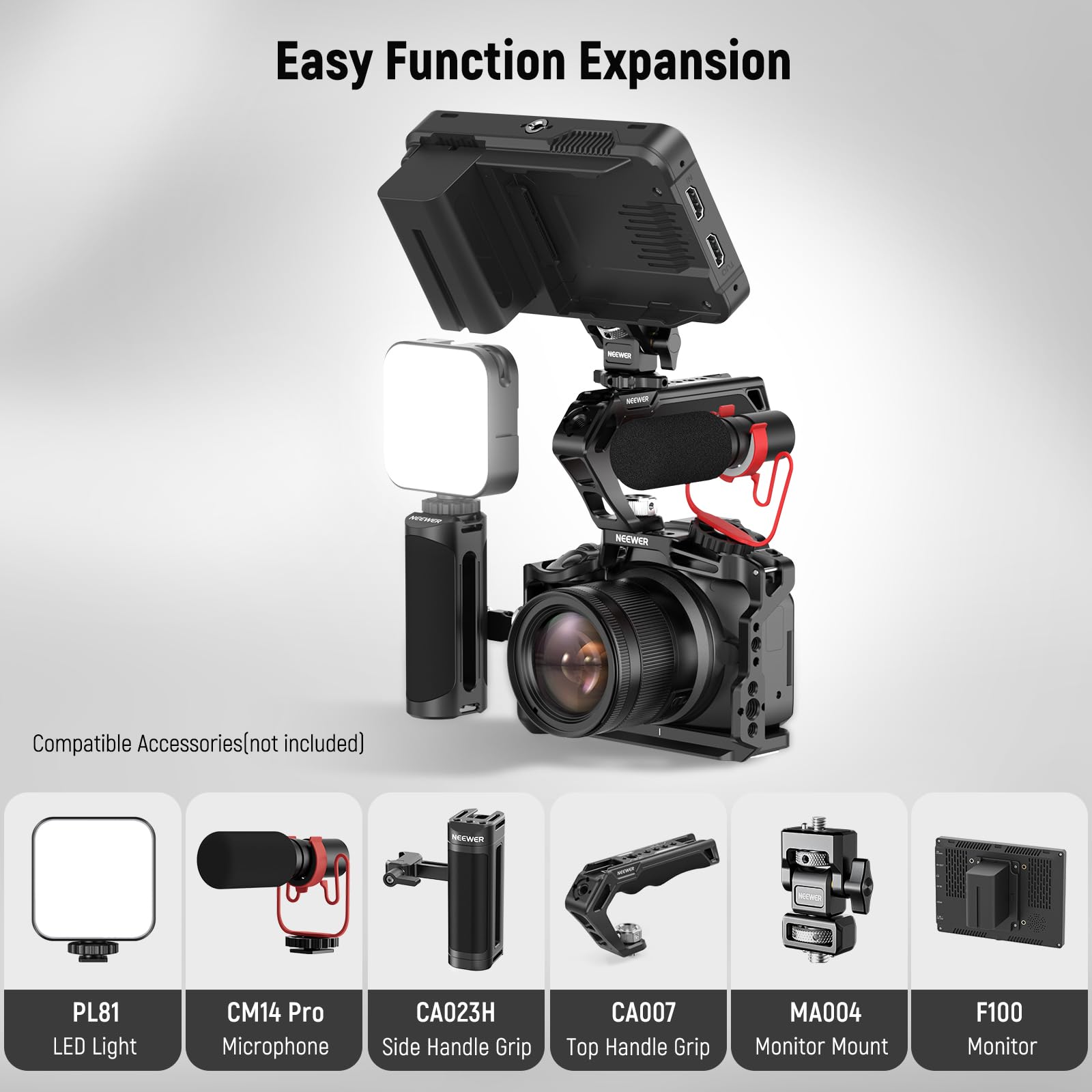 NEEWER R50 Camera Cage Compati - Canon Camera Eos R50 ulasan dan harga