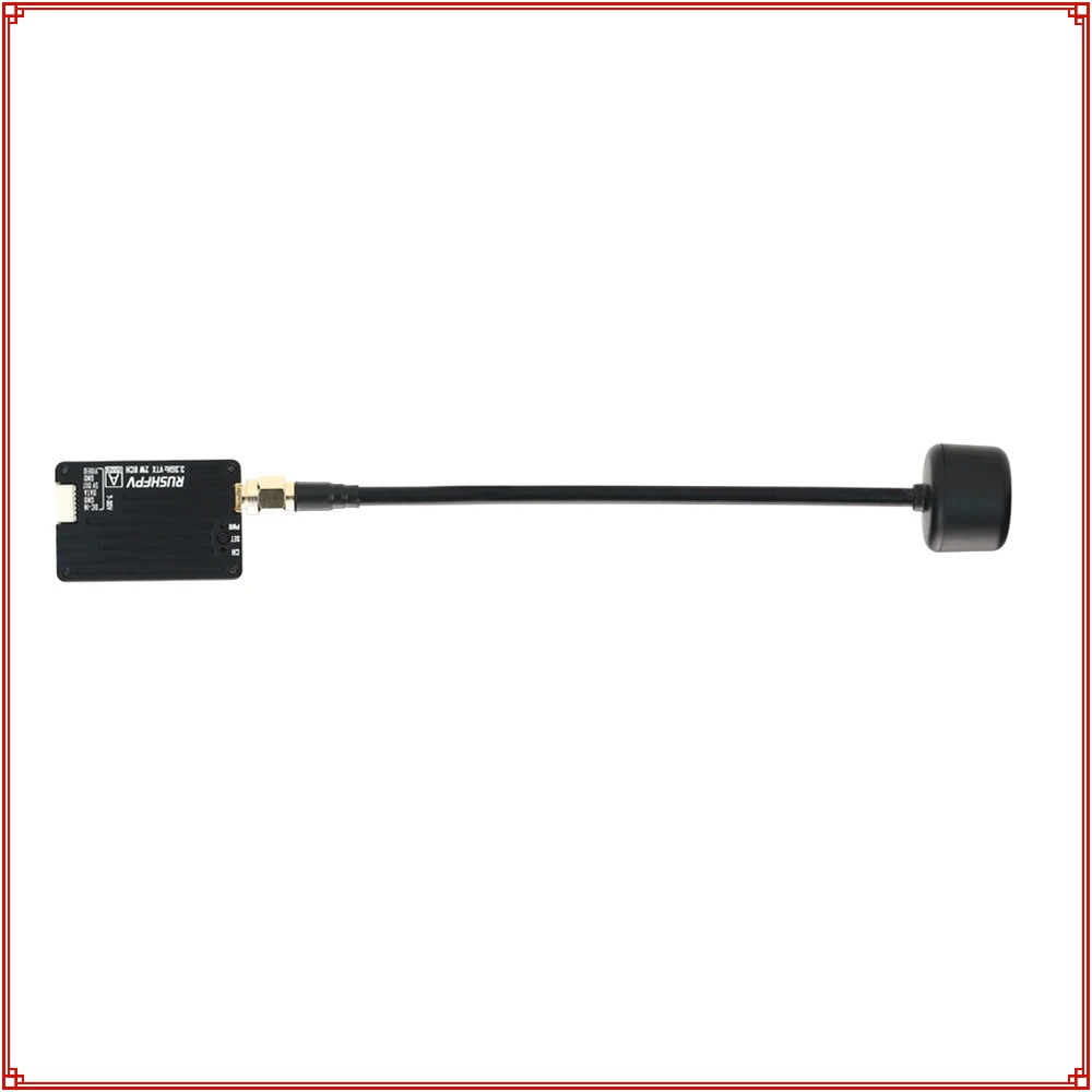 2026 New RUSHFPV 3.3G 2W VTX T - Fpv Drone Receiver ulasan dan harga