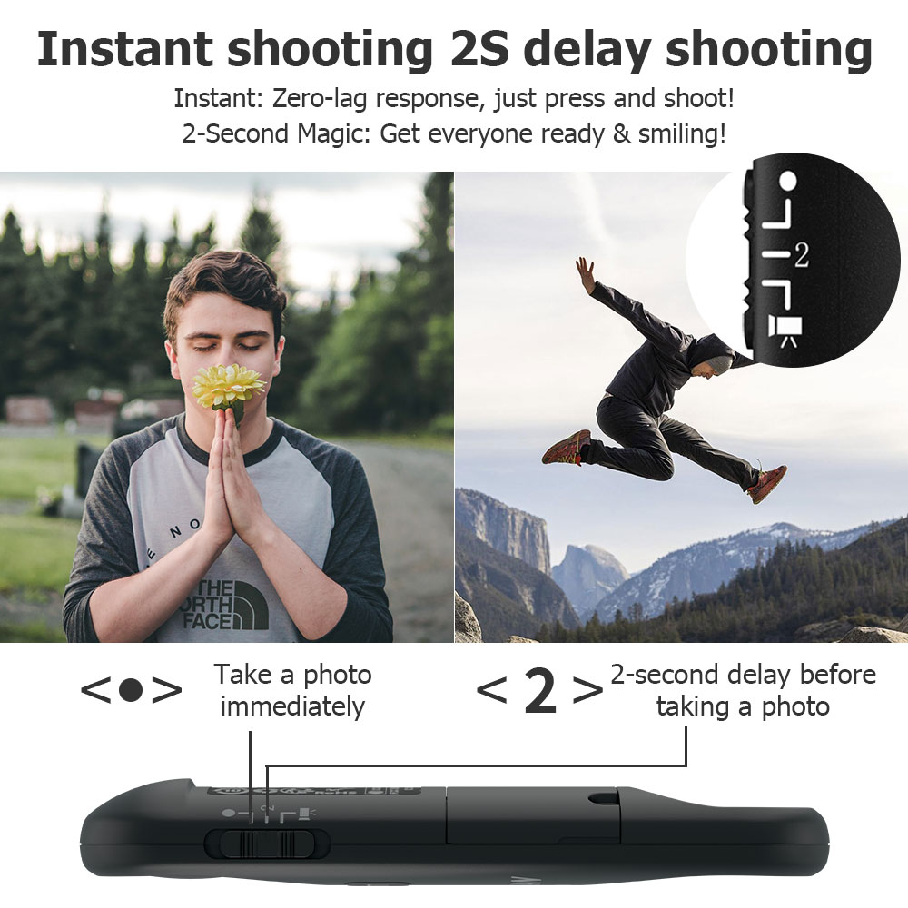 AODELAN Wireless Shutter Relea - Canon Camera Eos R8 ulasan dan harga