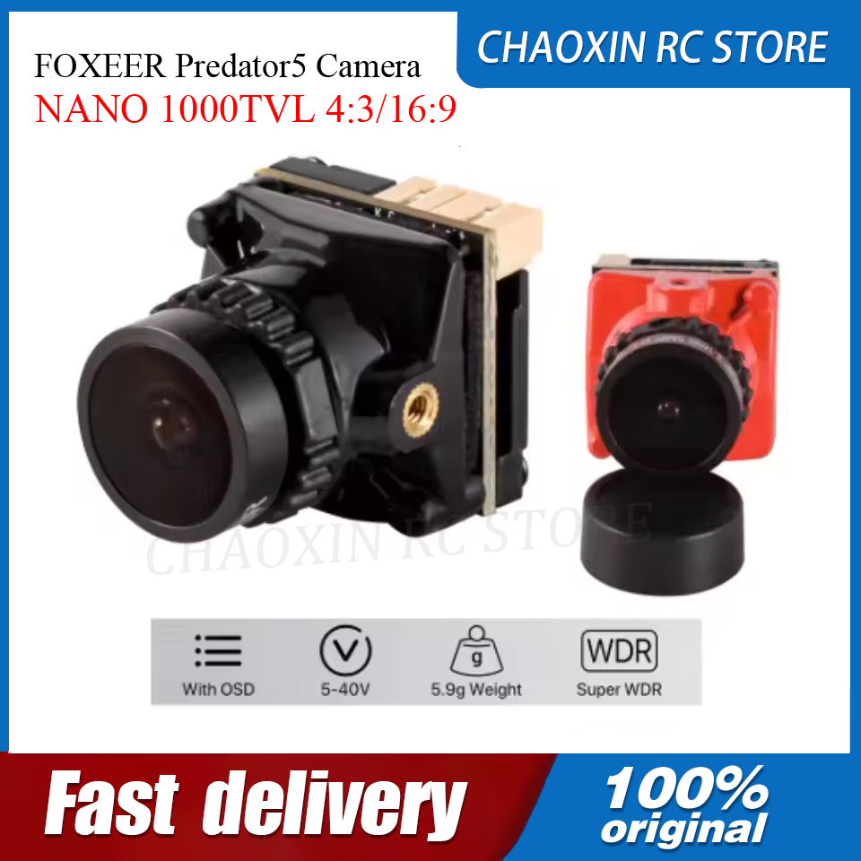 FOXEER Predator5 Camera NANO 1 - Fpv Drone Battery ulasan dan harga