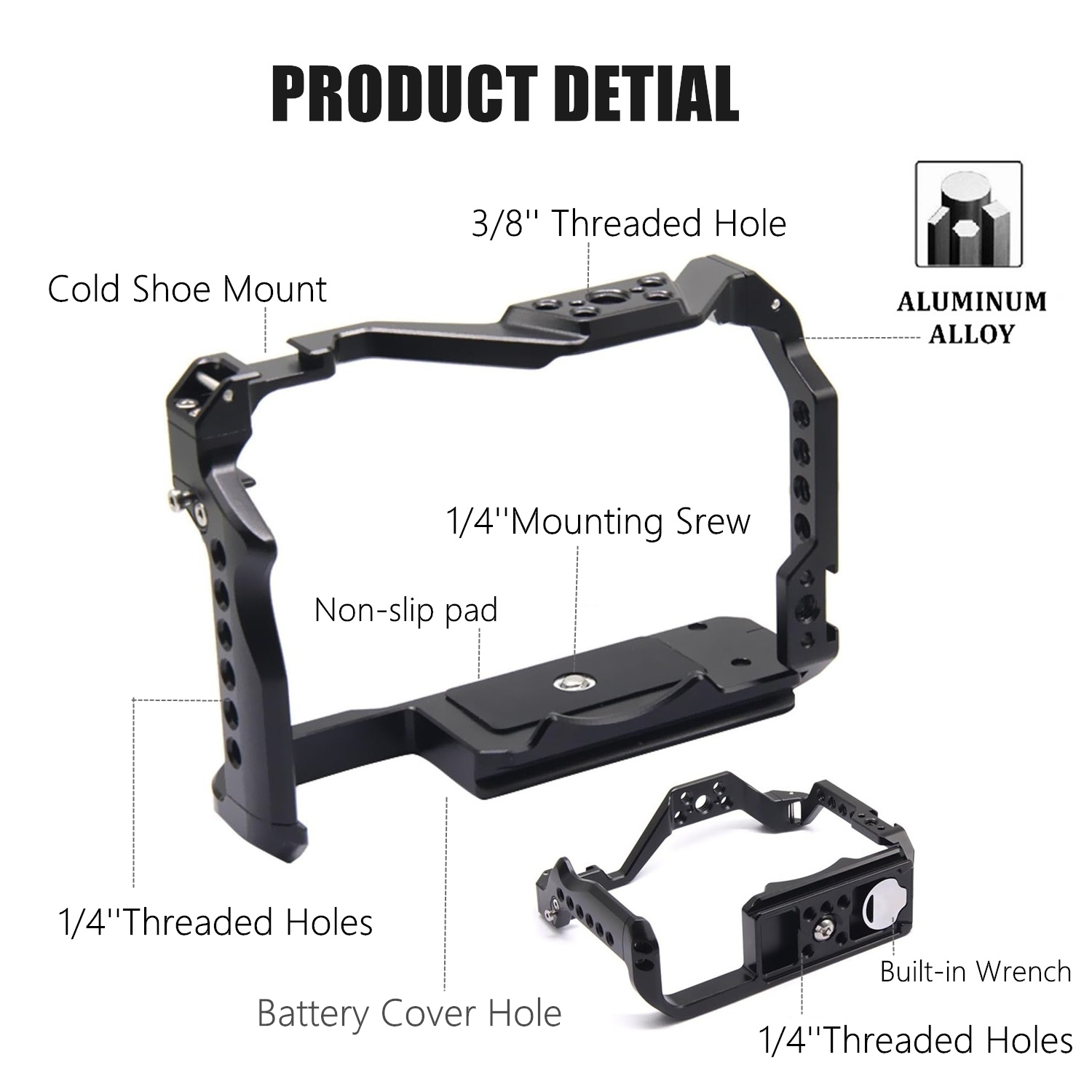 Protective Frame Camera Cage f - Canon Camera Eos R8 ulasan dan harga