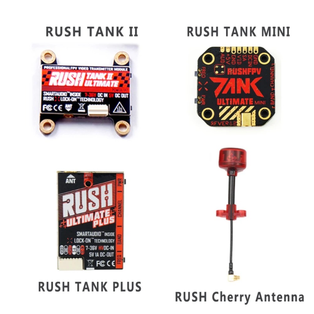 RUSH TANK Ultimate II/Mini/PLU - Fpv Drone Receiver ulasan dan harga