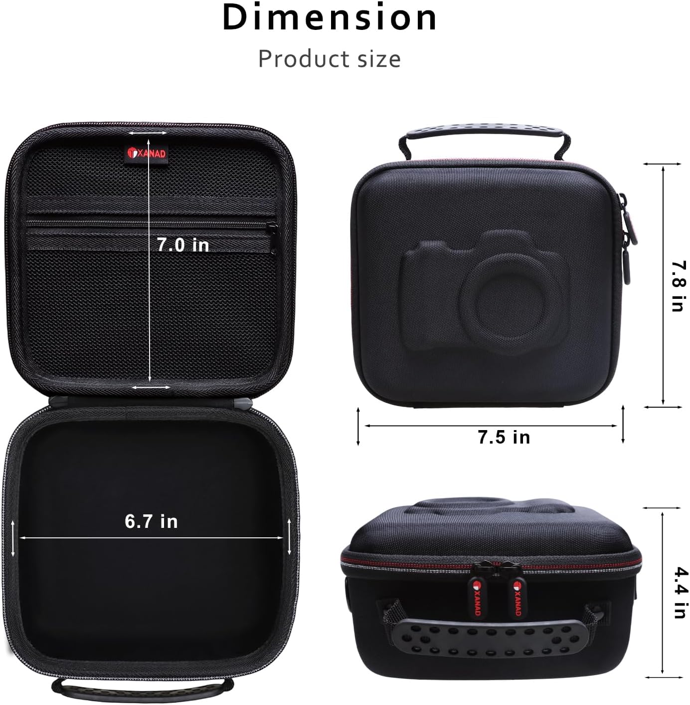 XANAD Hard Camera Case Bag Com - Canon Camera Eos R50 ulasan dan harga