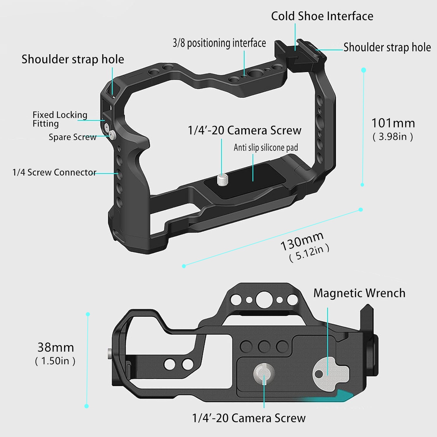 R50 Camera Cage for Canon EOS  - Canon Camera Eos R50 ulasan dan harga
